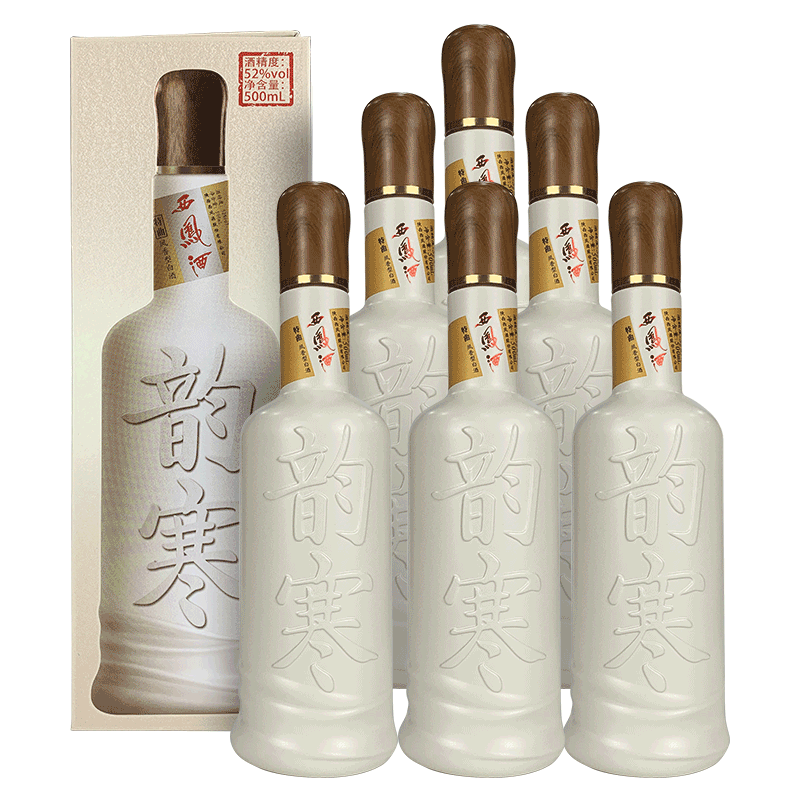 西凤酒52度特曲韵寒500ml*6整箱粮食凤香型白酒高度送礼自饮白酒高清大图