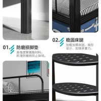 赛颐盛钢制职工床150*200*85cm(含床垫)套