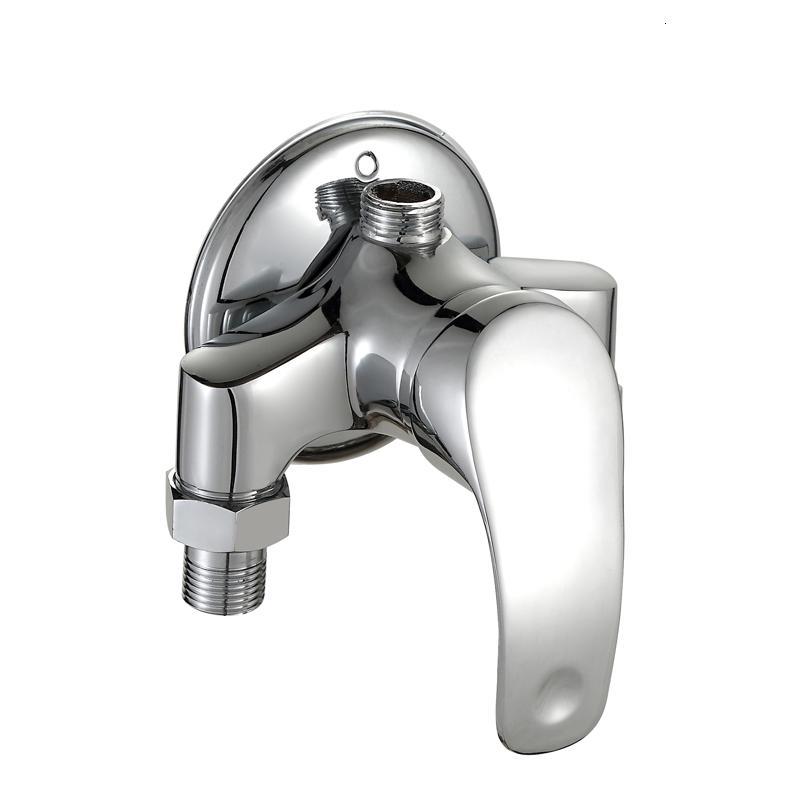 混水阀ciaa水龙头冷热明装淋浴花洒套装太阳能热水器混合阀上水开关铜