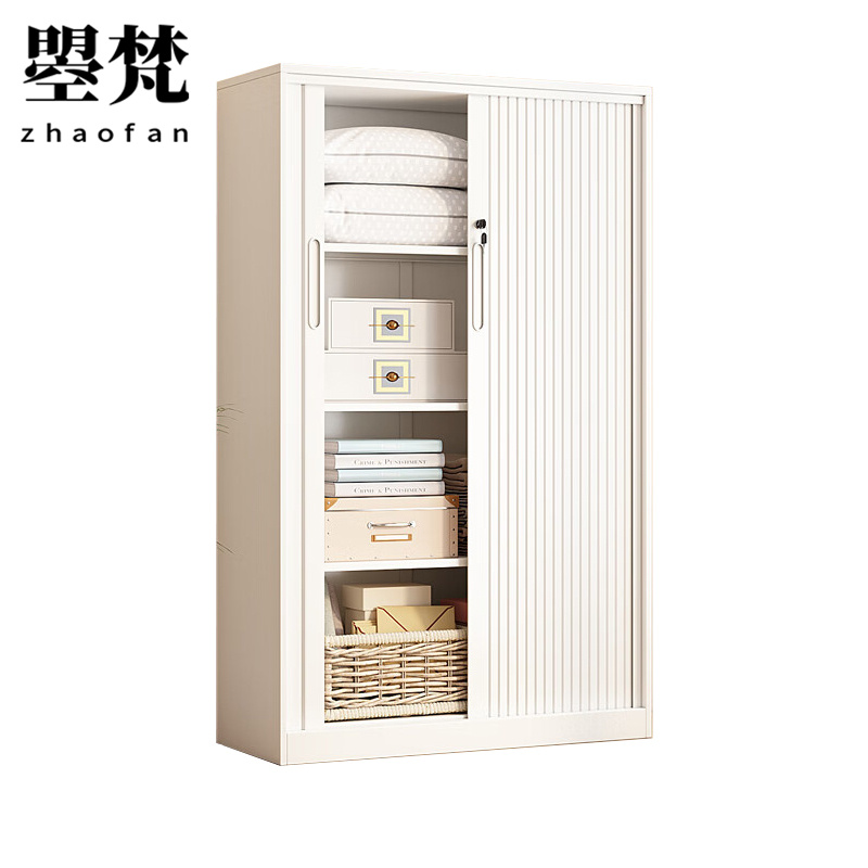 曌梵卷门储物柜1500*900*400mm台高清大图