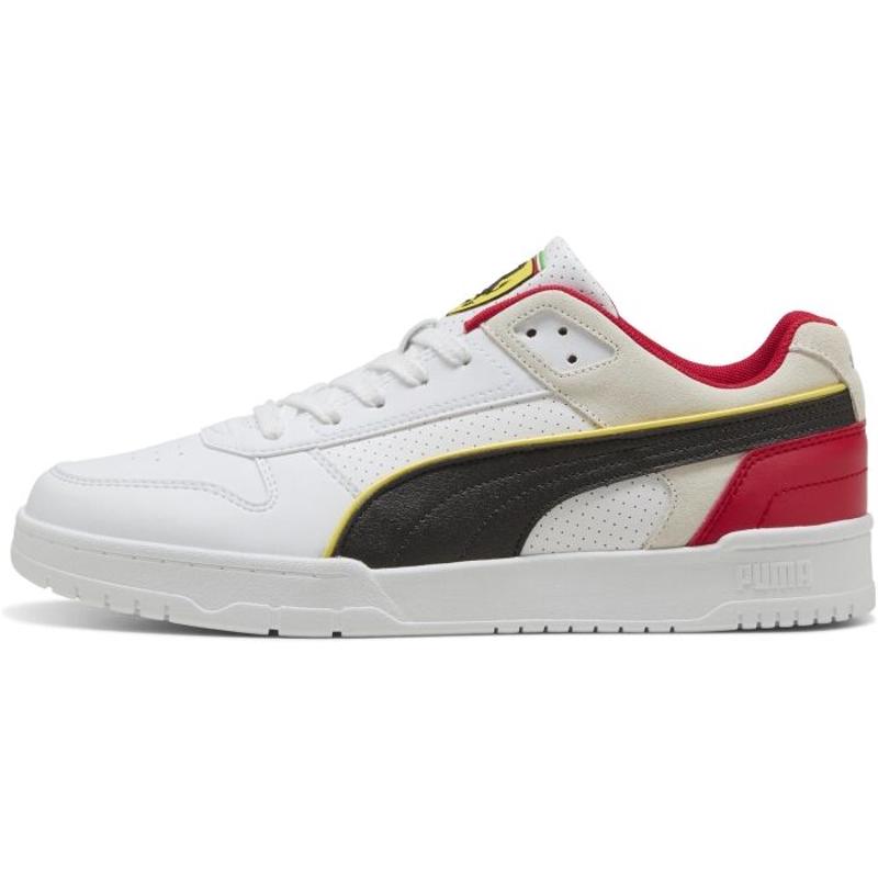 彪马(Puma)男士休闲运动鞋复古潮流百搭室内健身鞋户外训练鞋 white_(white_/_red_/_black) 43