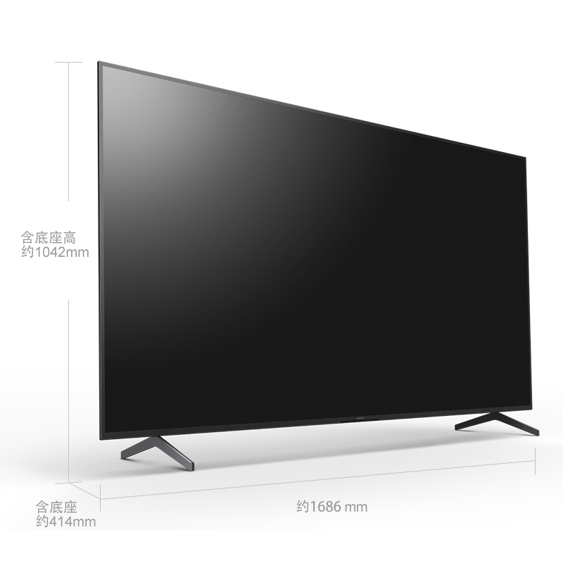 索尼(SONY)KD-75X8000H 75英寸 4K HDR 安卓智能液晶电视
