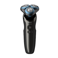 飞利浦（Philips） 电动剃须刀 S6580/11 干湿两用三刀头全身水洗 旋转式刮胡刀 高端剃须 钢琴黑