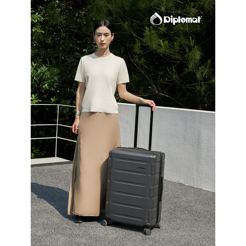 外交官24寸拉杆箱TC-26083(铁灰色)
