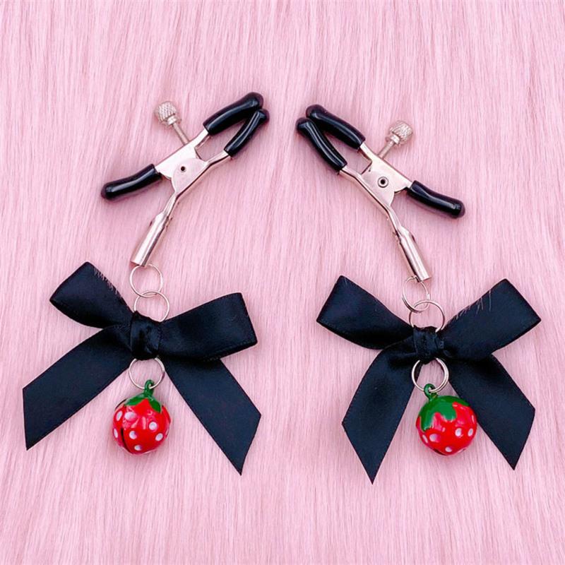 吉祥小炮乳头夹子宫铃器情趣女用床上乳房胸部刺激玩具乳夹铃铛性用品