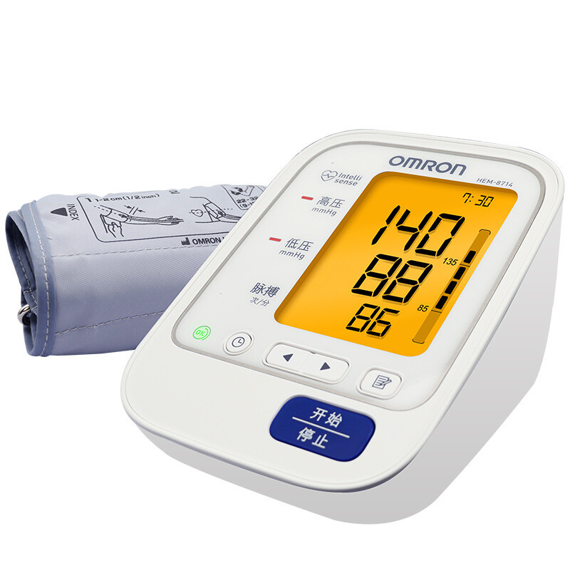 欧姆龙(OMRON) 电子血压计 HEM-8714 家用上臂式血压测量仪