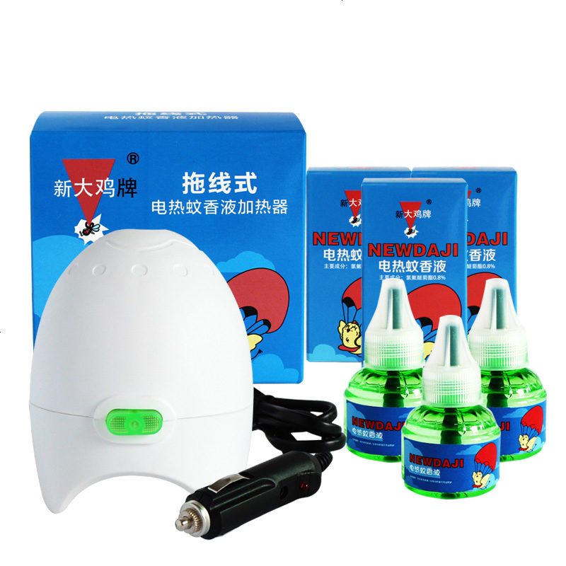 车载电蚊香器汽货车用12V24V电热蚊香液加热器驱蚊器点烟器灭蚊器