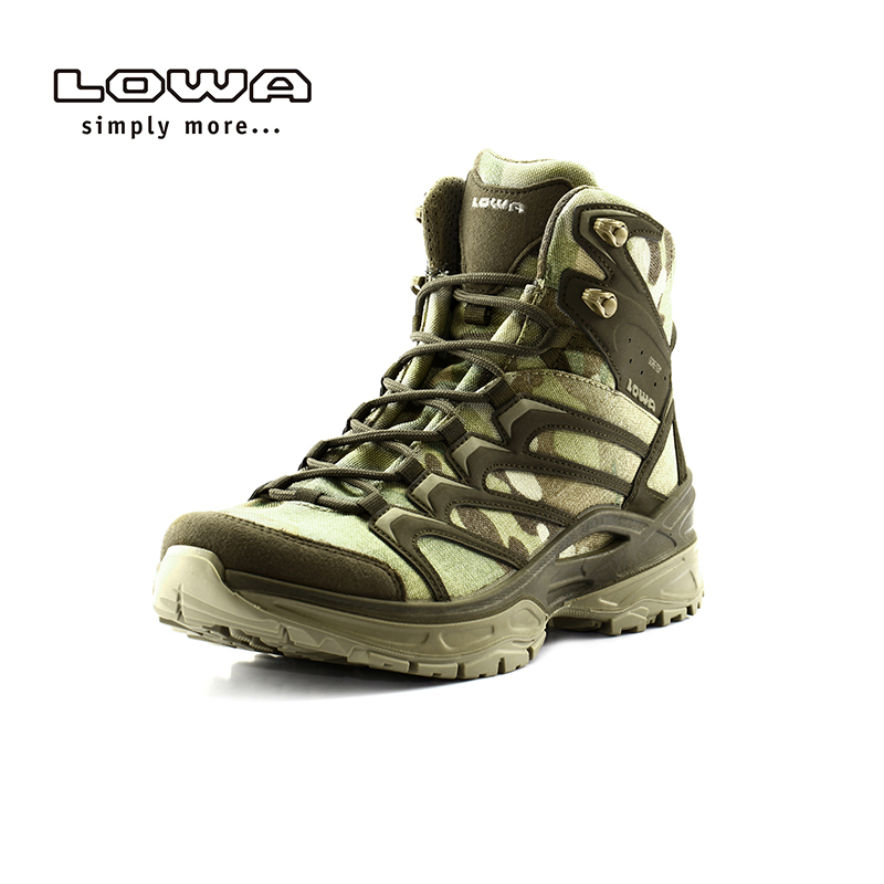 LOWA(德国)登山鞋作战鞋户外运动秋冬男式迷彩中帮防水透气INNOXGTX登山徒步鞋L310604/L310608
