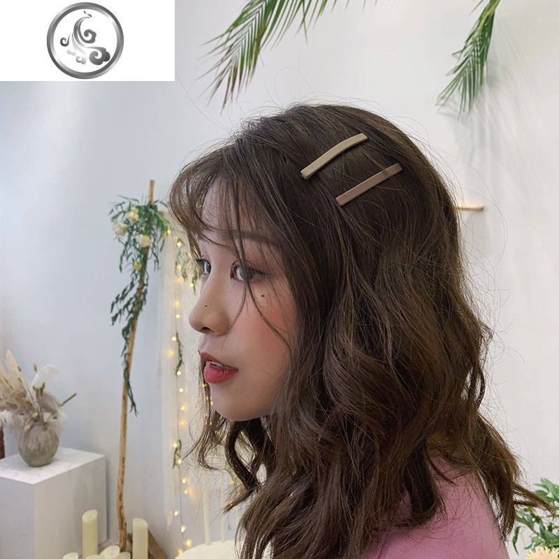发夹后脑勺头饰头发夹子网红碎发顶夹简约风一字夹气质发卡刘海jimi