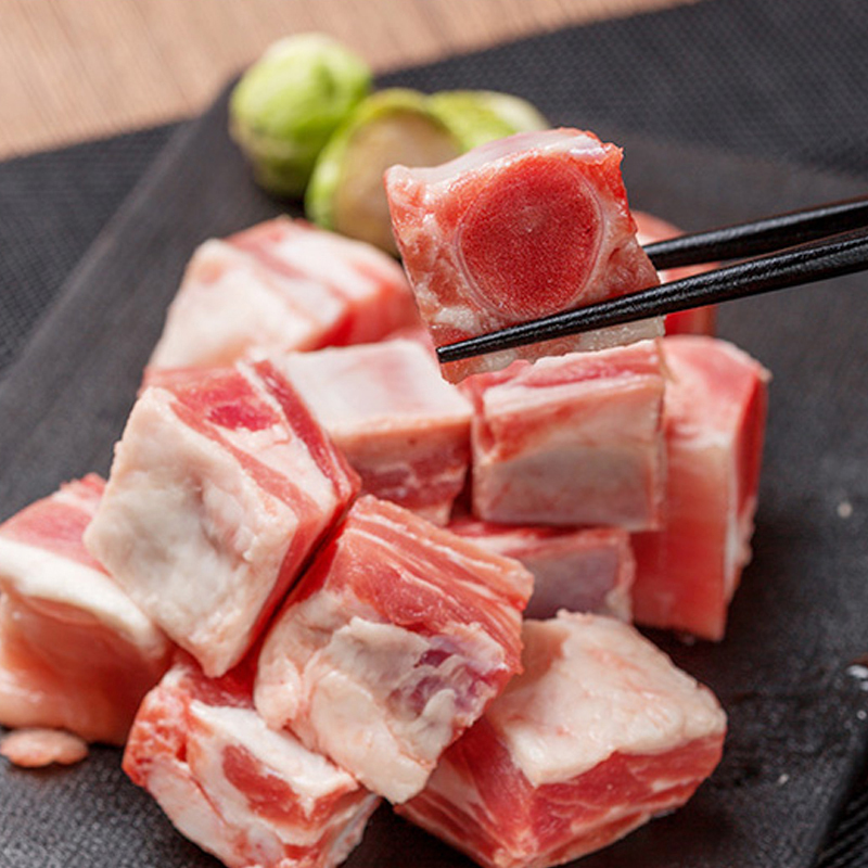 雨润 猪肋排400g/袋 原装进口新鲜猪肉 生鲜速冻