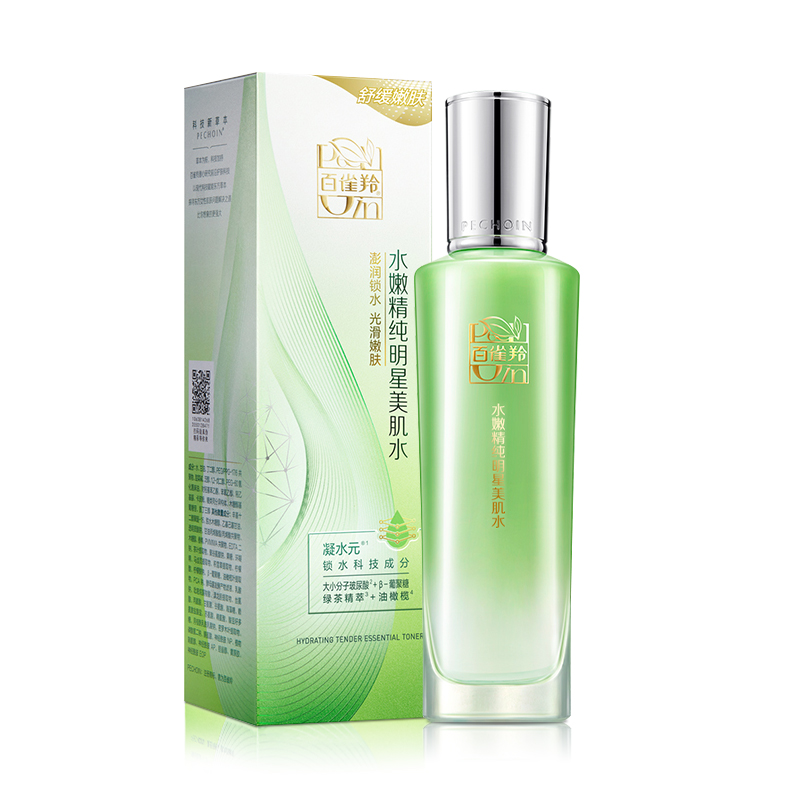 (PECHOIN)百雀羚爽肤水 水嫩精纯明星美肌水100ml 保湿补水 新老款随机发高清大图