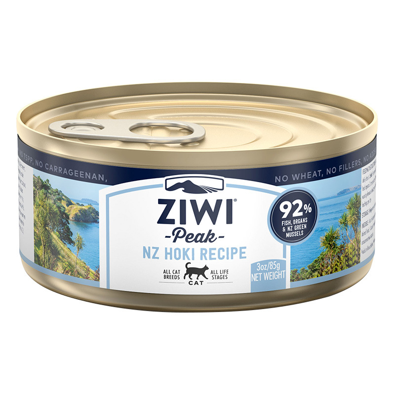 巅峰ZiwiPeak 马鲛鱼羊肉猫罐头 85g高含肉量肠胃健康宠物罐头猫罐头