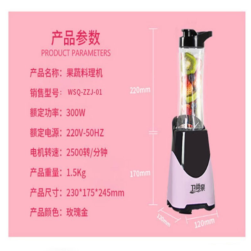 GS ZH卫尚泉果蔬料理榨汁机