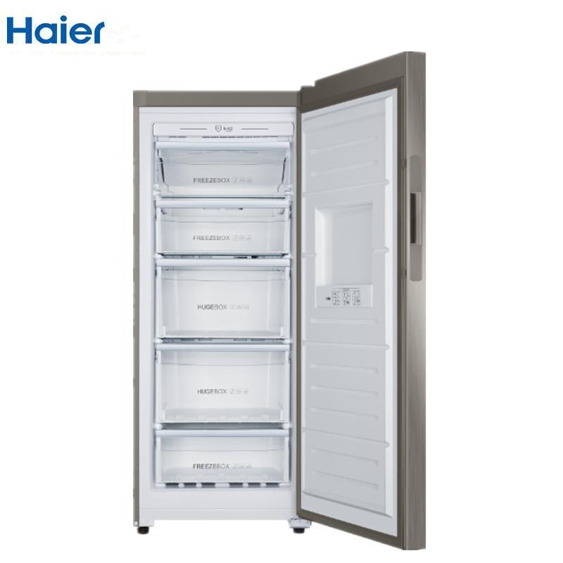 haier海尔立式冰柜bd192wg家用冷冻冷藏柜风冷无霜电脑温控全温区母乳
