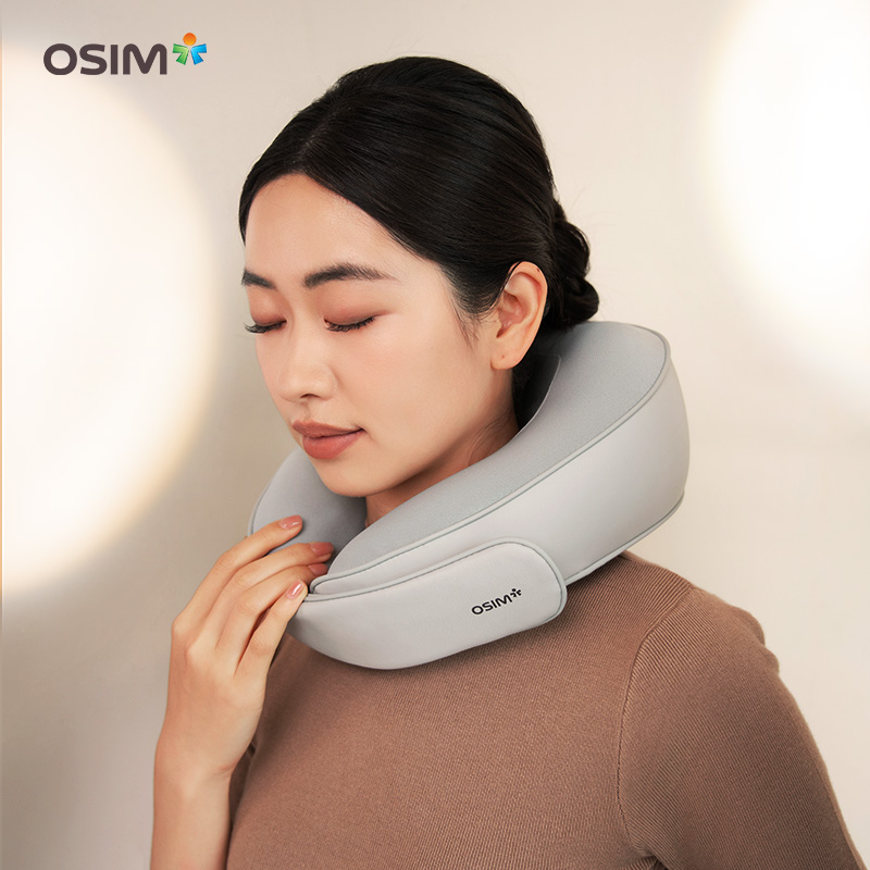 傲胜(OSIM) 颈摩枕Lite 颈部按摩器灰色 OS-7242高清大图
