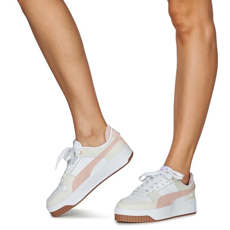彪马(Puma)小众设计女款低帮跑鞋真皮内里舒适防滑运动鞋