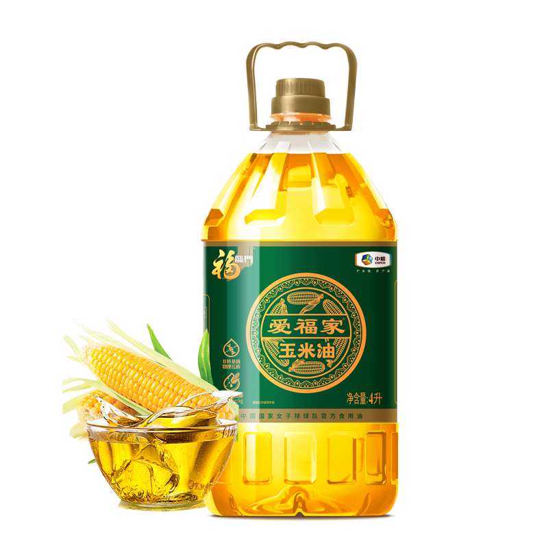 福临门爱福家玉米油 4L高清大图