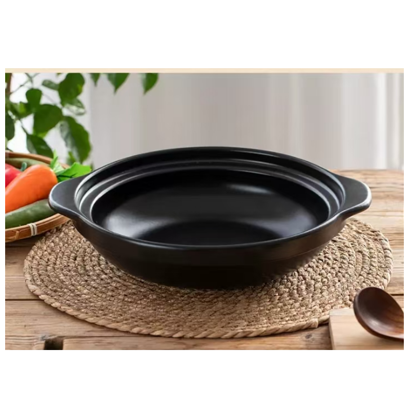 册宣 陶瓷大号 砂锅干锅小火锅炖锅石锅超大明火商用耐高温干烧不裂沙锅 7000ml无盖款