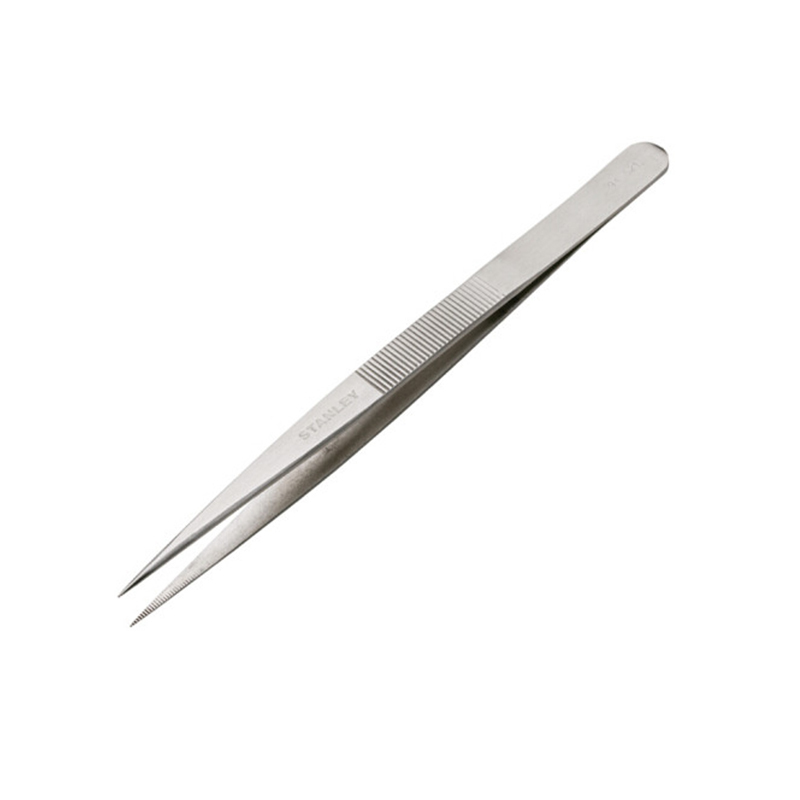 史丹利stanley尖头防滑长镊子175mm9451823