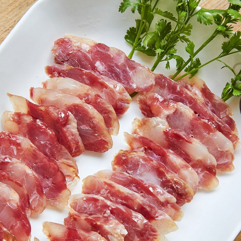 猪肉手工腊肠腊肉咸味香肠腊肠农家土特产自制腊味特产农家腊猪肝3斤