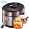 美的(Midea)电压力锅智能ih电压力锅5L双胆家用浓香高压锅饭锅MY-HT5077P
