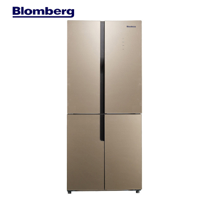 博伦博格/Blomberg KQD428LGB 428升十字多门大容量电脑风冷节能家用冰箱(魔方金)