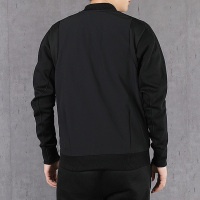 阿迪达斯adidas外套男2020新款休闲长袖立领夹克运动服FQ7616