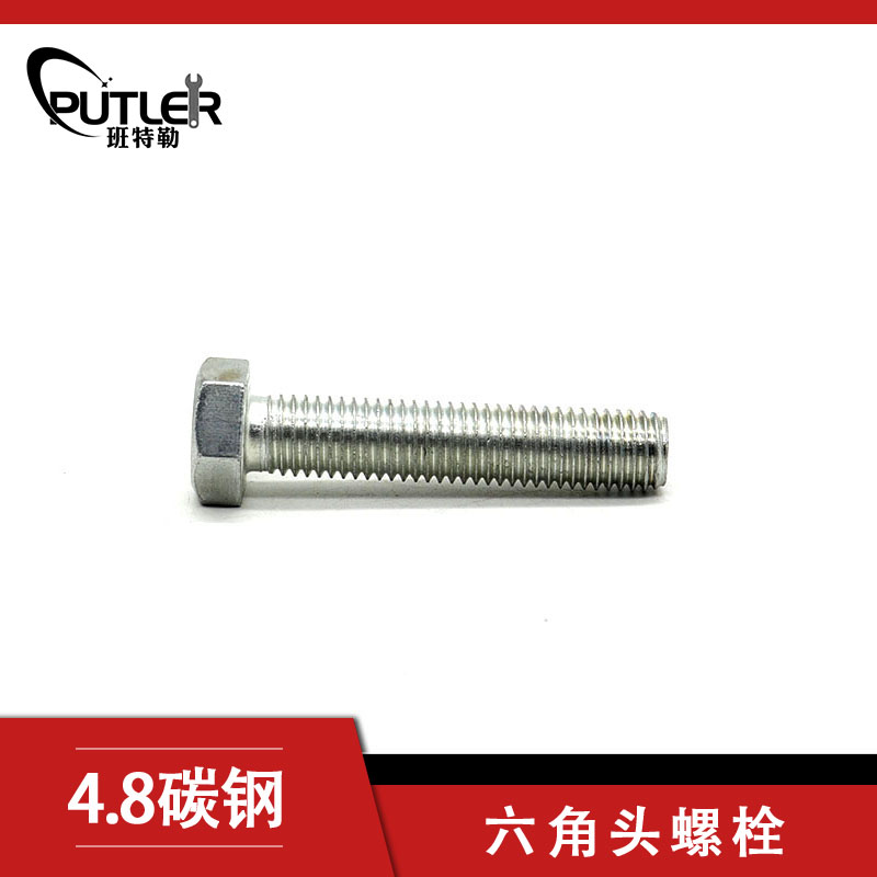 六角头螺栓-C级 M20*100 4.8级碳钢 M20*100