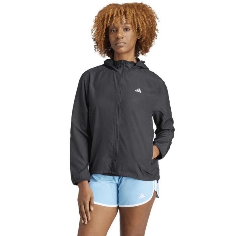 Adidas 女运动透气速干跑步夹克专业性能训练防晒防风潮酷休闲外套图片