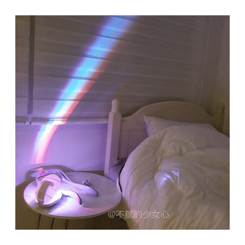 少女心ins小夜灯网红拍照灯拍照神器彩虹灯投影灯 rainbow maker