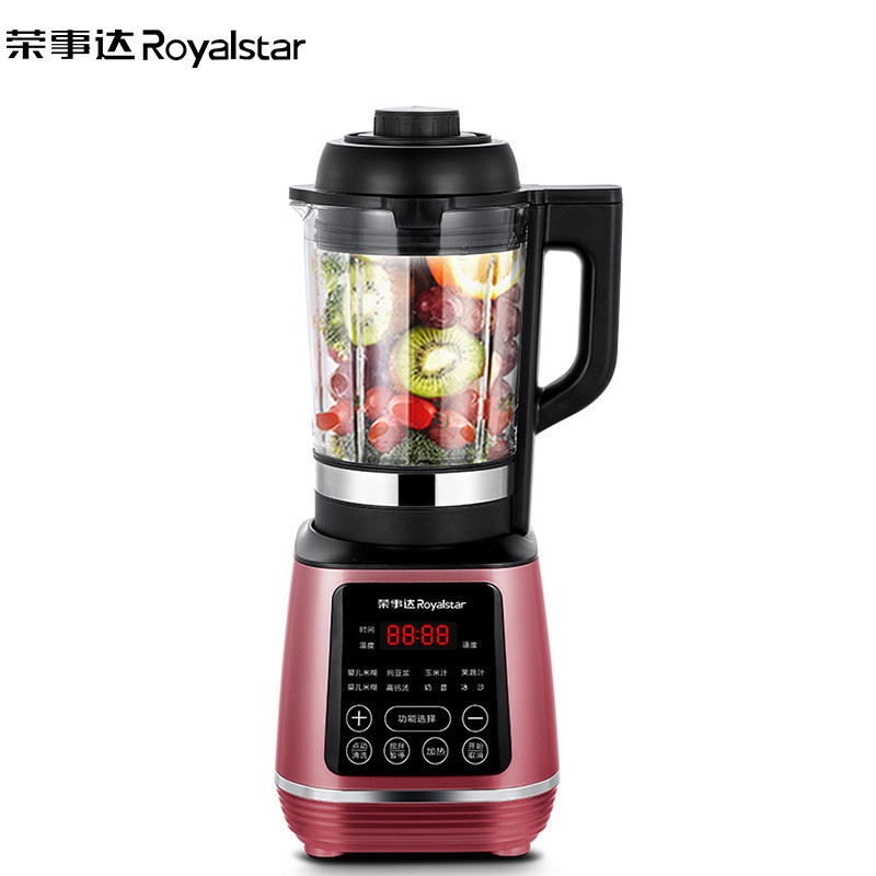 荣事达(Royalstar)加热破壁料理机RZ-0808L 触摸大屏1.75L大容量多功能搅拌机豆浆机果汁机辅食机