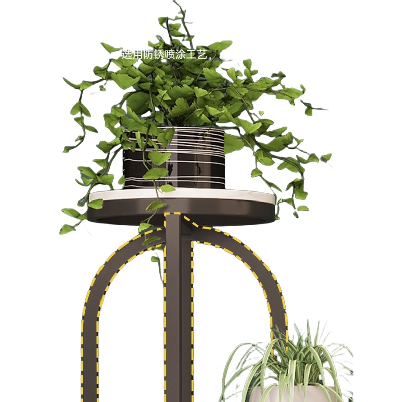 豫龙都花架金属个高清大图