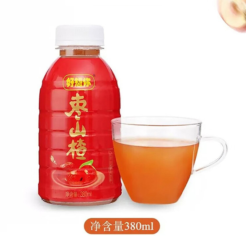 好想你山楂汁细腻清鲜细致控温口味酸甜380ml*12瓶(包装随机)高清大图