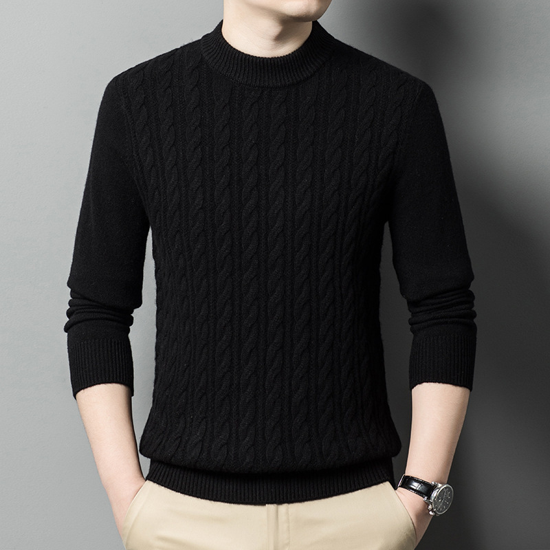 策霸ceba男士针织毛衣