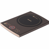 九阳(Joyoung)电磁炉家用家电防辐射2200W大火灶智能大线盘电磁炉电磁灶 (深棕色)