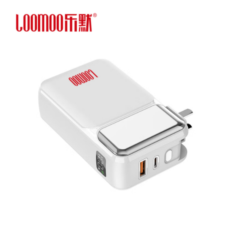 LOOMOO乐默 直充移动电源10000毫安 LPB-228 黑色/白色可选 货期1周高清大图