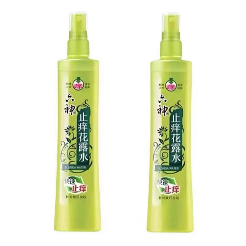 六神花露水止痒喷雾系列有效止痒清凉祛痱止痒180ml