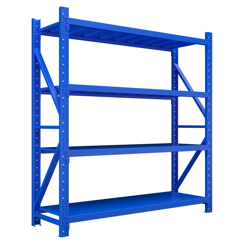 臻远 ZYCC-ZX-19 重型货架主架 1500*500*2000 蓝色 每层平均承重500公斤高清大图