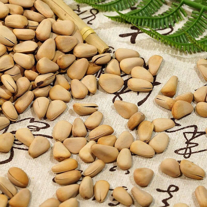 如水手剥松子坚果炒货零食休闲食品 开口松籽300g图片