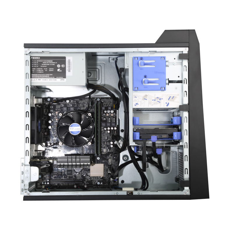 清华同方(THTF)超翔Z8000 台式电脑 19.5英寸屏（I3-8100 4GB 1TB+128GB固态 W10 项目）