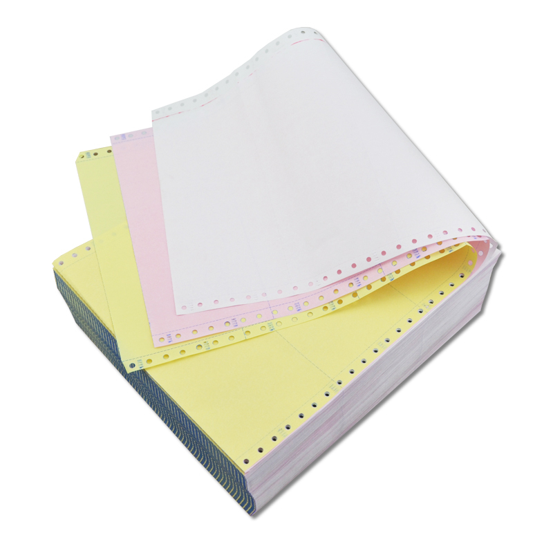 普天飞燕(PTFY)打印纸 241-5 电脑打印纸五联一等分连续针式打印纸发货单高清大图