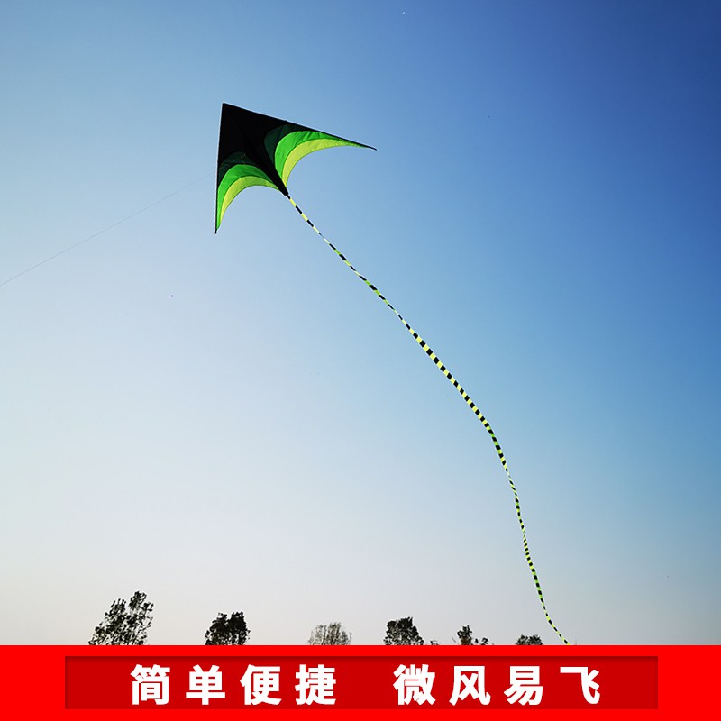 。潍坊风筝儿童成人抗大风长尾巴大型风筝初学者微风易飞创意 三维工匠 2.0m大草原+18cm水晶线轮+200m线高清大图