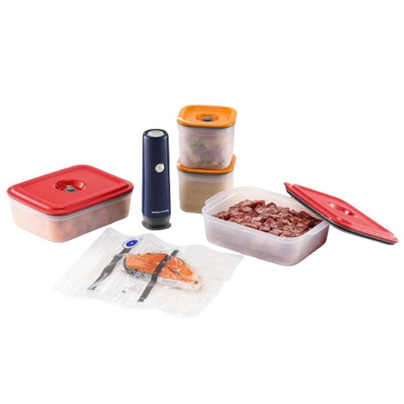 摩飞保鲜盒套装食品级无线可抽真空可微波饭盒MR1121