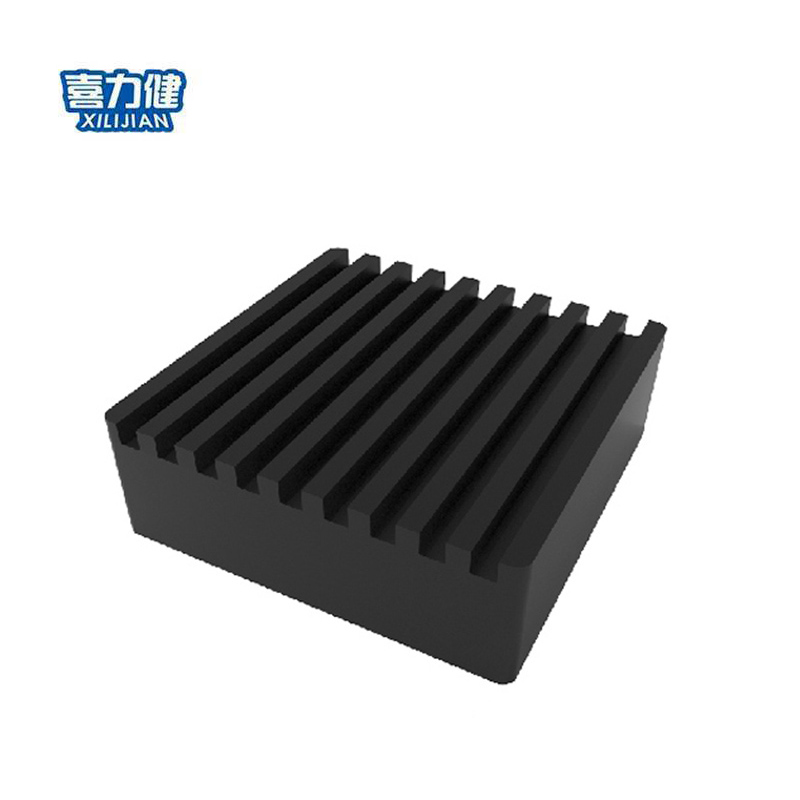 喜力健 条纹橡胶块 150*150*50mm 块高清大图