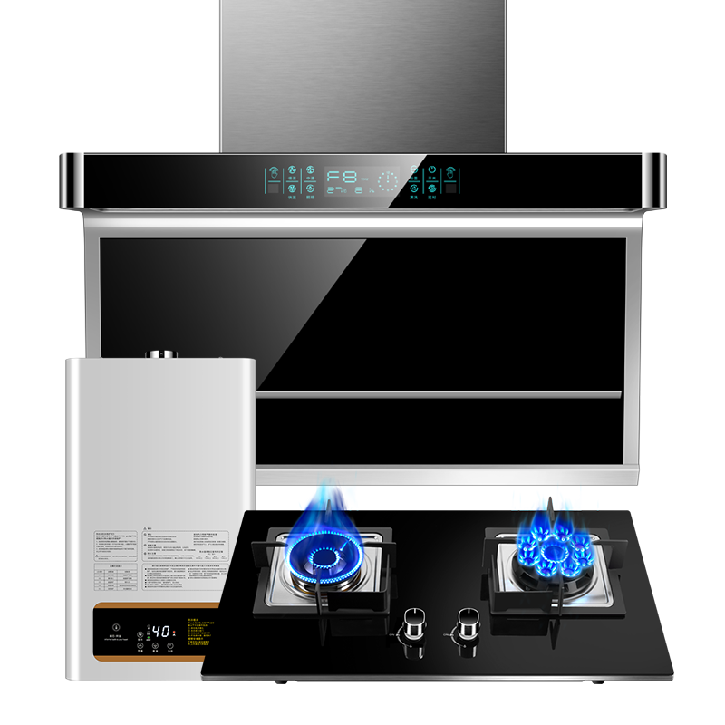 欢呼好太太 32立方侧吸式油烟机灶具套餐B190+A199+TR02趋势新品顶侧双吸油烟机 厨房电器烟灶热三件套高清大图