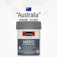 澳洲Swisse男士复合维生素片剂120粒/瓶装 澳洲原装进口 成年男性复合维生素矿物质营养补充