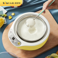 小熊酸奶机定时全自动多功能家用小型自制米酒纳豆机发酵机不锈钢 黄色