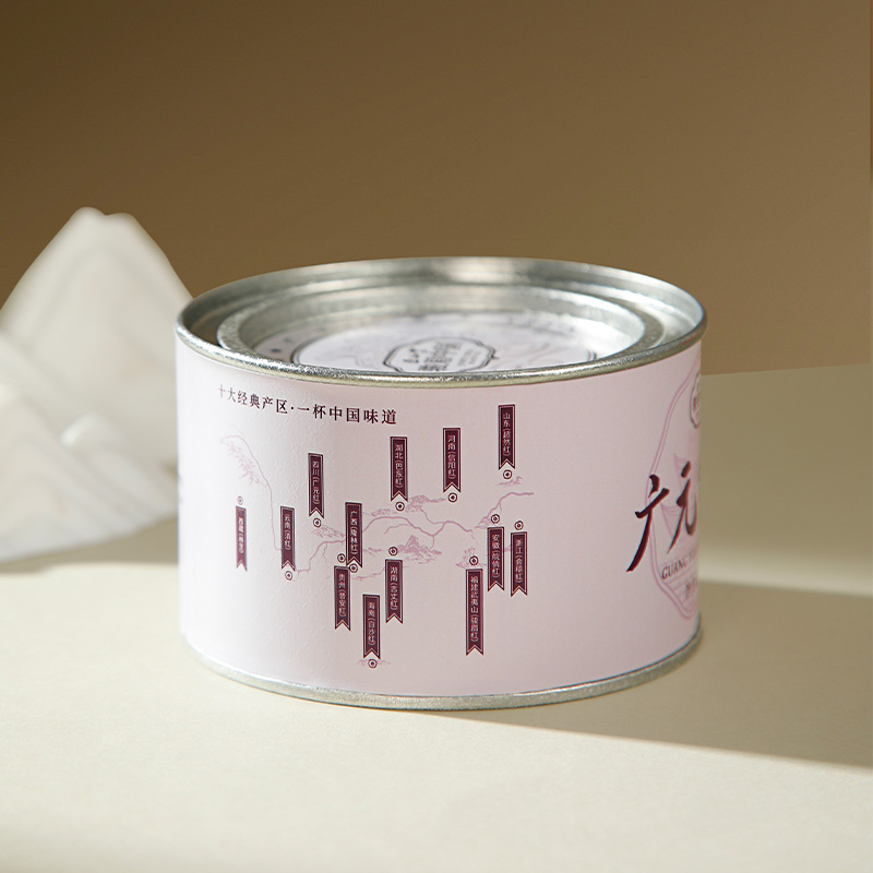 [正山堂]广元红(产区茶)3罐 50g/罐 红茶 四川茶叶 味道香醇 回甘高清大图