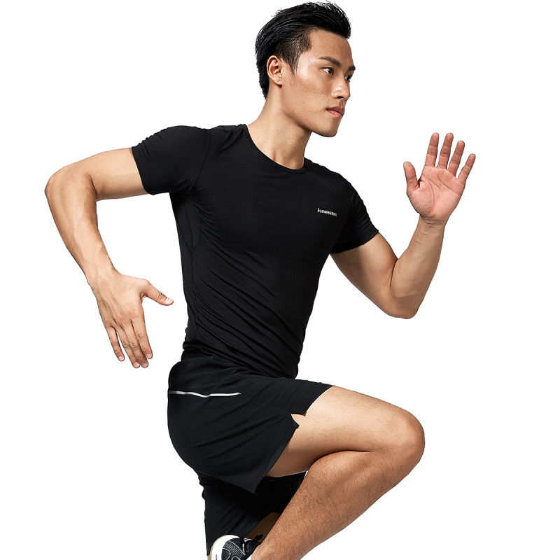 短裤紧身裤显瘦瑜伽服羽毛球服男透气速干运动服套装短裤搭配训练服