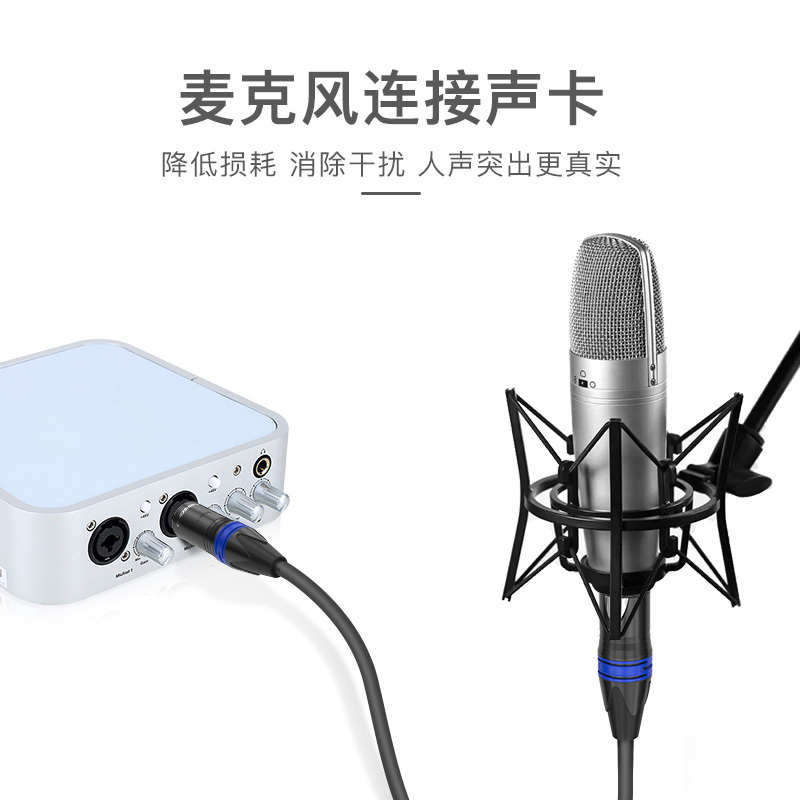 秋叶原卡农麦克风线音频线 母 单位:个